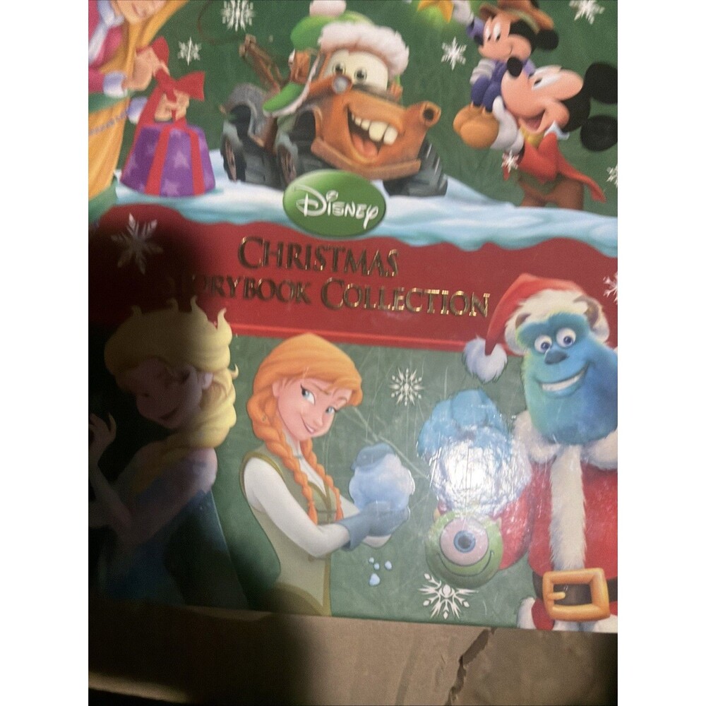 Disney Christmas Storybook Collection Book Featuring Frozen Toy Story Mickey